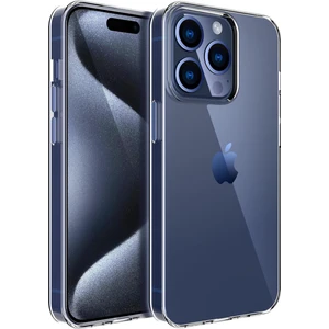 iphone 15 Pro Kılıf Kamera Korumasız Şeffaf Silikon Tpu 0.02MM Şeffaf Kapak Kılıf