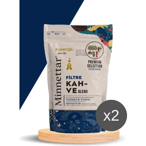 Minnettar Filtre Kahve 2 x 165  gr ( 2 Paket )