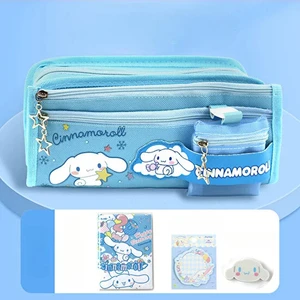 Sanrio Kalem Ilköğretim Okulu Öğrenci Kulomi Tarçınlı Köpek Melody Kırtasiye Kutusu Kalem Kılıfı Kız Kalp Çocuk Hediyesi Çanta (Yurt Dışından)