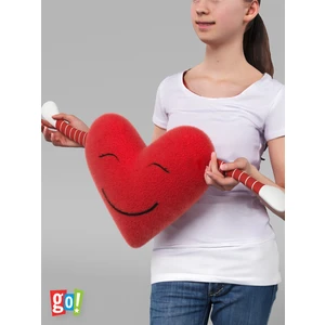 Go Toys Sarılan Kalp Peluş Ayıcık Yastık 64 cm