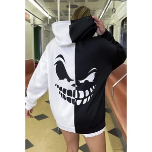 Only Trendwear Tasarım Baskılı Oversize Sweatshirt