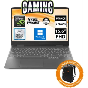 Loq 82XV00SWTX03 I5-12450H 16GB 512SSD RTX3050 15.6" Fullhd W11H Taşınabilir BILGISAYAR-CNT004