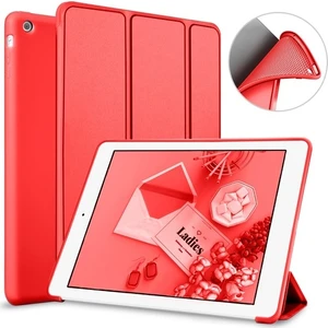 Apple iPad Pro 11 2018 (1.nesil) Kılıf Yatay Standlı Arka Silikon Güçlü Mıknatıslı Uyku Modlu Silikon Smart Kılıf (Model A1980,A2013,A1934)