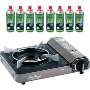 Portatif Kamp Ocağı - Gaz Stop Emniyetli - 8 Adet 227 Kartuş