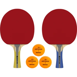 Pongori Masa Tenisi Seti - 2 Raket / 3 Top - Turuncu - Ttr 100
