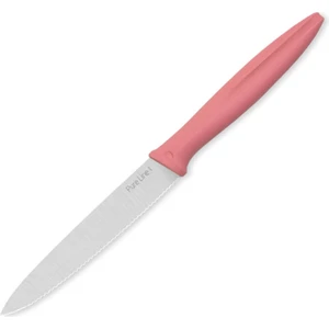 Pure Line Dişli Sebze Bıçağı 12 cm  Pembe