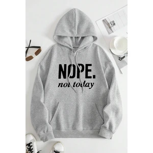 Uygun Tarz Siyah Saturn Sweatshirt
