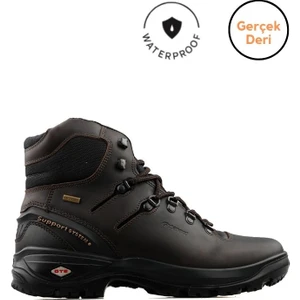 Grisport Gerçek Deri X-Over Taban Waterproof Unisex Outdoor Ayakkabısı 11508D98T Kahverengi