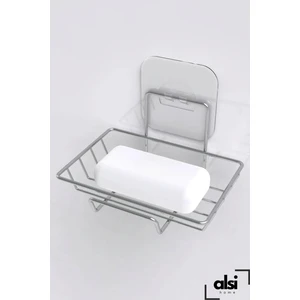Alsi Home Yapışkanlı Dekoratif Sabunluk Banyo Düzenleyici Banyo Askı Aksesuar Sabunluk