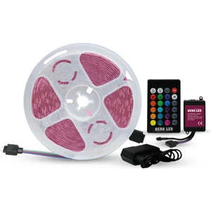 Hero Led 5 Metre 3528 Tek Çipli Iç Mekan Rgb Şerit LED Set Kutulu