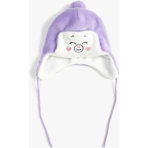 Peluş Kışlık Şapka Kulak Kapaklı Ponpon Detaylı