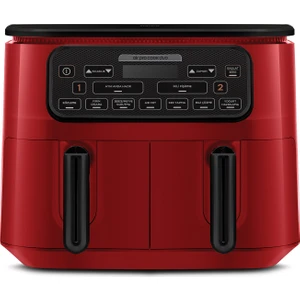 Air Pro Cook Duo Köz Xxxl 4+4 Litre Airfryer Ruby 8 Kişilik