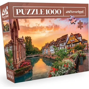 Colmar 1000 Parça Puzzle Eğlenceli Zaman Geçirme 23x20x5 Cm Kaliteli