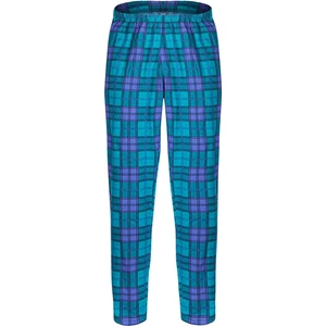 %100 Pamuklu Ekoseli Erkek Tek Alt Cepli Pijama