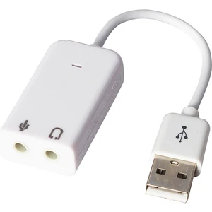 Powermaster PM-12623 USB To 7.1 Ses Kartı Çevirme Aparatı Dönüştürücü USB Ses Kartı Kulaklık Girişi