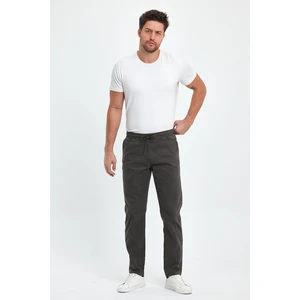 TheSeason Erkek Haki Keten Lastikli Bel Likralı Slim Fit Rahat Kesim Jogger Pantolon