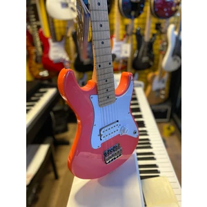 3M Music Pembe Çocuk Elektro Gitar 1/2 Ölçü