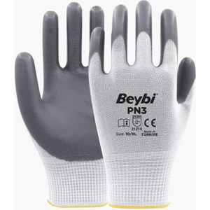 Pn3 Iş Eldiveni Polyester Nitril Örme