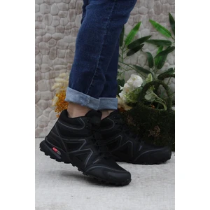 32812 Siyah Rahat Esnek Trekking Outdoor Erkek Bot
