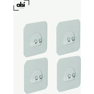 Alsi Home Yedek 4 Adet Süper Güçlü Yapışkanlı Sticker