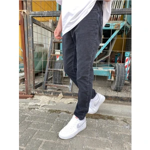 Basic Antrasit Mom Jean