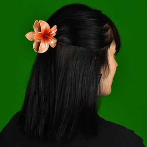 Lotus Çiçeği Mandal Saç Tokası