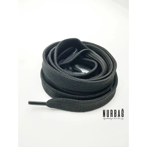 Nurbağ Dokuma Spor Ayakkabı Siyah Polyester Bağ 1 Çift 100 cm PK85002
