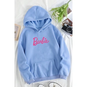 Uygun Tarz Siyah Saturn Sweatshirt