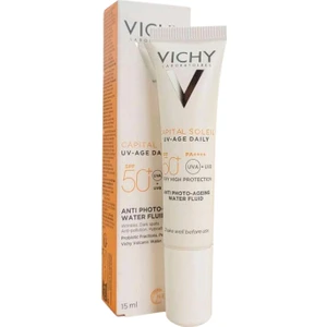 Capital Soleil UV Age Daily Krem SPF 50 Yağlı Ciltler İçin 50 ml Renksiz Koruma