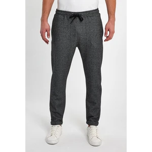 Alexander Gardi Beli Lastikli Bağcıklı Duble Paça Pantolon (E23-50902)