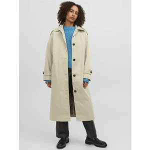 Jack & Jones Bej Kadın Trençkot 12247518