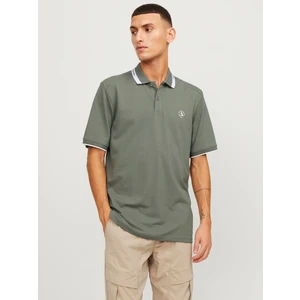 Jack & Jones Polo Yaka Yeşil Erkek T-Shirt 12252395