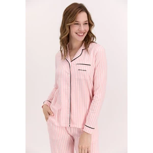 Pierre Cardin 8765 Kadın Önden Düğmeli Pijama