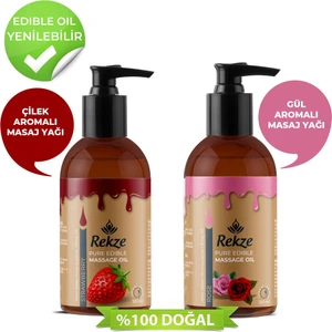 Gül ve Çilek Aromalı Erotica Vücut Masaj Yağı 120 ml
