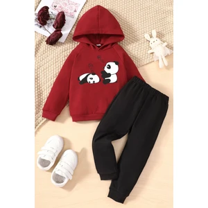 Only Trendwear  Çocuk Sleep Panda Baskılı Eşofman Takımı