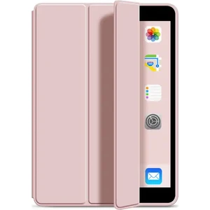 Apple iPad Pro 11 2022 (4.nesil) M2 Çipli Kılıf Yatay Standlı Arka Silikon Güçlü Mıknatıslı Uyku Modlu Silikon Smart Kılıf (Model A2759,A2435,A2761)