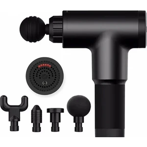 Masaj Tabancası Sporcu Masaj Aleti 4 Başlıklı Şarjlı