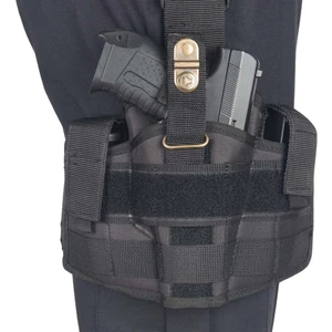 Polis Sepeti Airsoft  Bacak Kılıfı Universal Tüm lar Için Solak Siyah