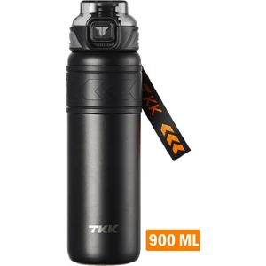 Tkk 900 ml Çelik Termos Çift Kullanım Pipetli/rahat Içim -12/24 Sıcak-Soğuk- Yalıtım -TKK2025900ML