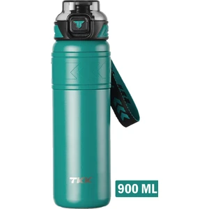 Tkk 900 ml Çelik Termos Çift Kullanım Pipetli/rahat Içim -12/24 Sıcak-Soğuk- Yalıtım -TKK2025900ML