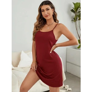 Fancy&dancy Kadın Cut Out Detaylı Dantelli Şık Tasarım Gecelik 001