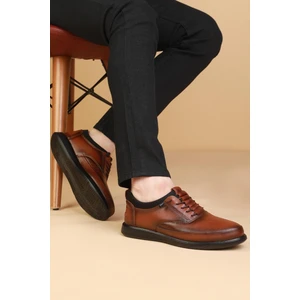 The Dortex Shoes The Dortex DRT6228 Hakiki Deri Ortopedik Topuk Jelli Günlük Erkek Ayakkabı