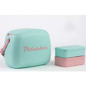 Cooler Bag Verde Agua - Rosa Pop