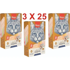 Hüptrik Sıvı Ödül Kedi 75 Adet Karışık
