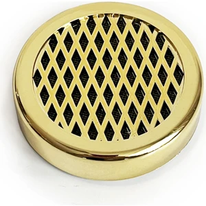 Humidor Puro Kutusu Nemlendirici Haznesi Yuvarlak Abs 58X13MM Sarı