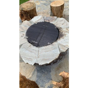 37 cm Yuvarlak Daire Döküm Mangal Izgarası