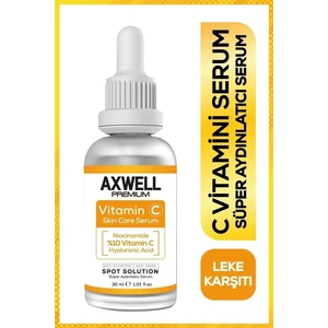 Niacinamide Hyaluronic Acid C Vitamini Süper Aydınlatıcı Serum 30 ml