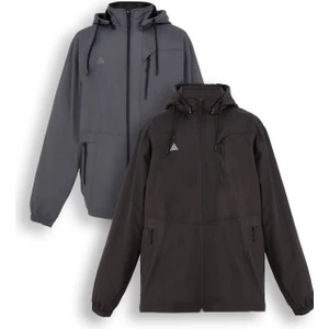 Içi Polarlı Kapşonlu Iç Cepli Battal Mont Dawrazz-506