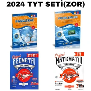 2024 Tyt Seti(Zor)  Paragraf ve Problem, Orijinal Yayınları Tyt Matematik ve Geometri