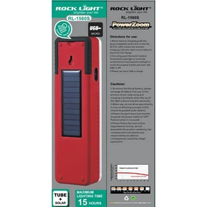 LED Tube + Güneş Panelli Solar Isıldak RL1560S